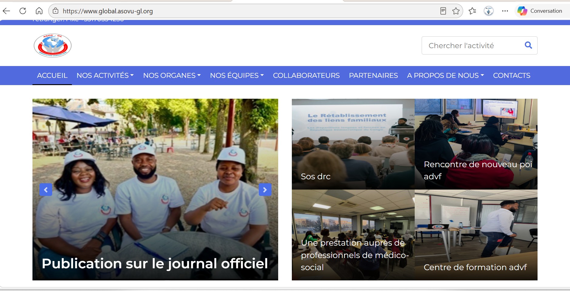 Développement site web